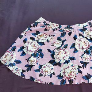 Floral Swim Skirt Bottom 3X